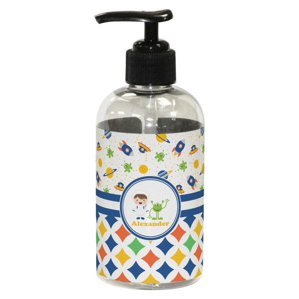 Boy's Space & Geometric Print Small Soap/Lotion Bottle