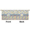 Boy's Space & Geometric Print Small Zipper Pouch Approval (Front and Back)