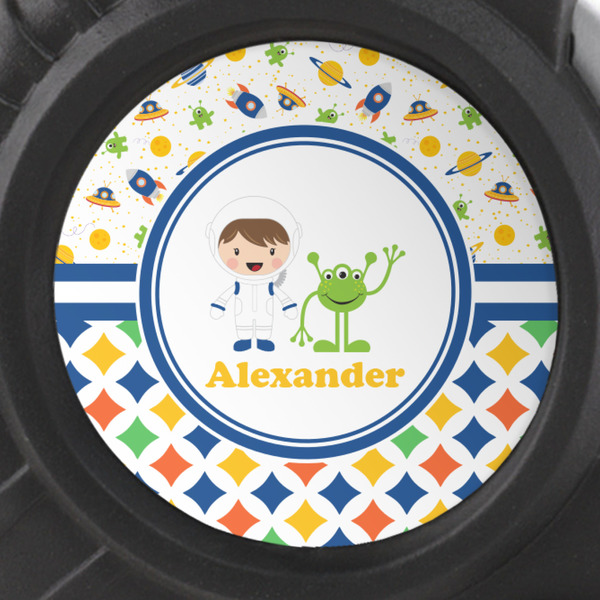 Boy's Space & Geometric Print Tape Measure - 25ft - detail