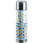 Boy's Space & Geometric Print Stainless Steel Thermos (Personalized)
