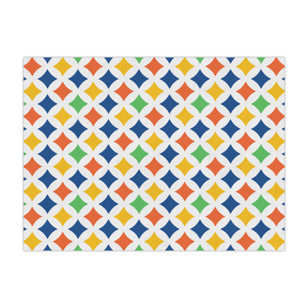 Custom Boy's Space & Geometric Print Tissue Paper Sheets - Large - Heavyweight