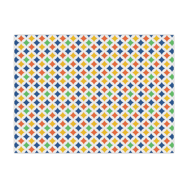 Custom Boy's Space & Geometric Print Large Tissue Papers Sheets - Lightweight