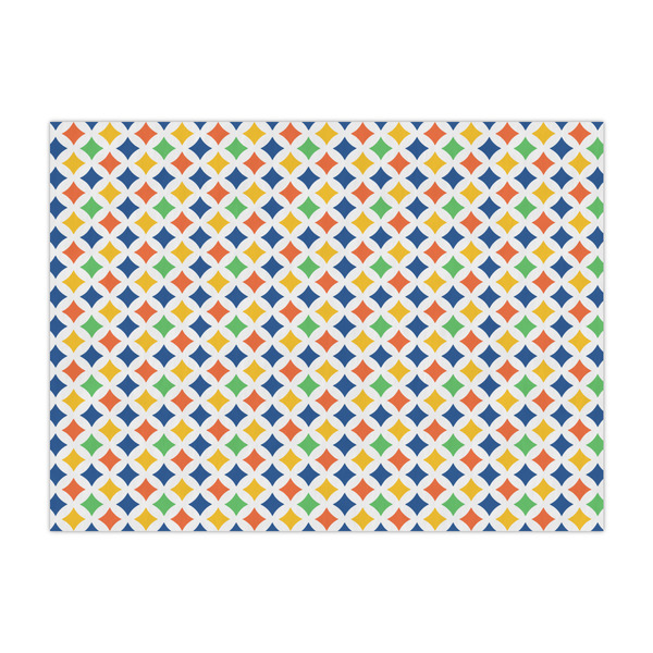 Custom Boy's Space & Geometric Print Tissue Paper Sheets