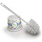 Boy's Space & Geometric Print Toilet Brush (Personalized)