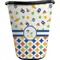 Boy's Space & Geometric Print Waste Basket - Single Sided (Black) (Personalized)