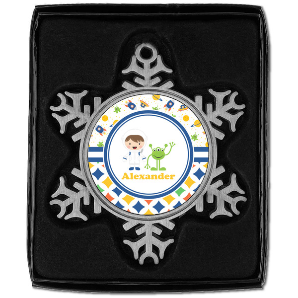 Boy's Space & Geometric Print Vintage Snowflake - In box