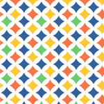 Boy's Space & Geometric Print Wallpaper & Surface Covering (Peel & Stick 24"x 24" Sample)