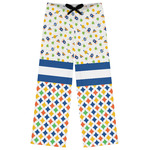 Boy's Space & Geometric Print Womens Pajama Pants - XL