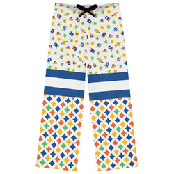 Boy's Space & Geometric Print Womens Pajama Pants