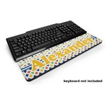 Boy's Space & Geometric Print Keyboard Wrist Rest (Personalized)