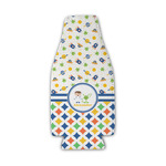Boy's Space & Geometric Print Zipper Bottle Cooler (Personalized)