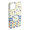 Boy's Space & Geometric Print iPhone Case - Plastic (Personalized)