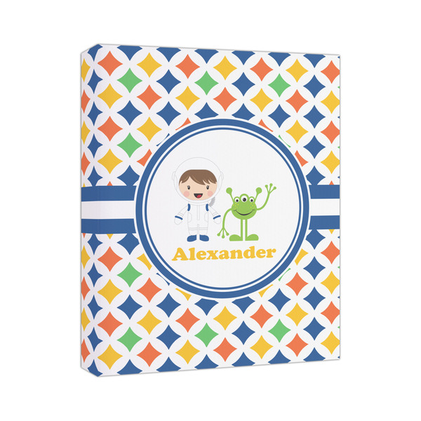 Custom Boy's Astronaut Canvas Print (Personalized)