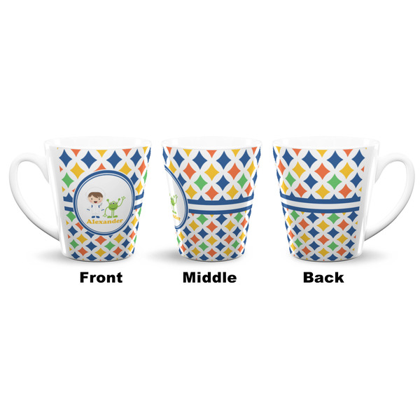 Boy's Astronaut 12 Oz Latte Mug - Approval