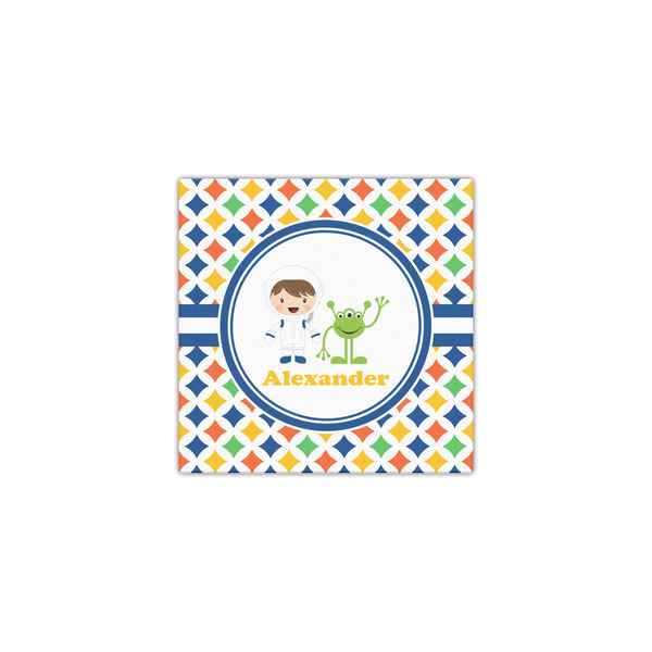 Boy's Astronaut 12x12 - Canvas Print - Front View