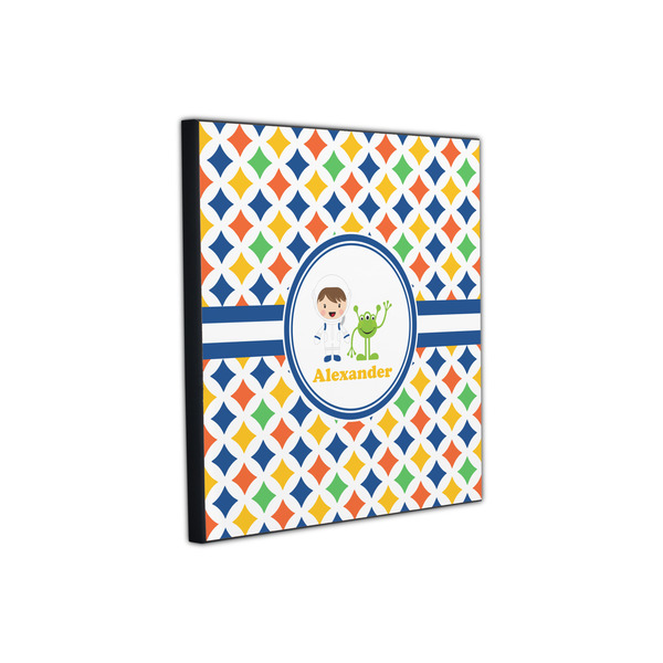 Boy's Astronaut 12x12 Wood Print - Angle View