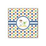 Boy's Astronaut Wood Print - 12x12 (Personalized)