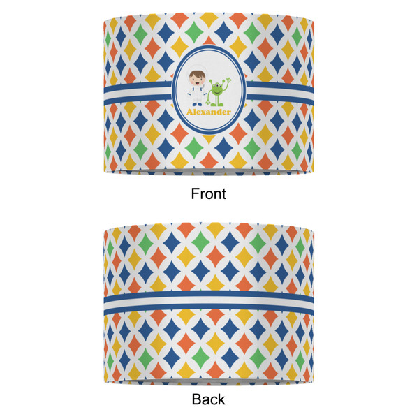 Boy's Astronaut 16" Drum Lampshade - APPROVAL (Fabric)