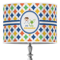 Boy's Astronaut Drum Lamp Shade (Personalized)