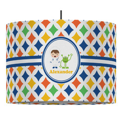 Boy's Astronaut Drum Pendant Lamp (Personalized)