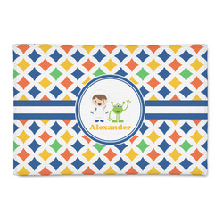 Boy's Astronaut 2' x 3' Indoor Area Rug (Personalized)