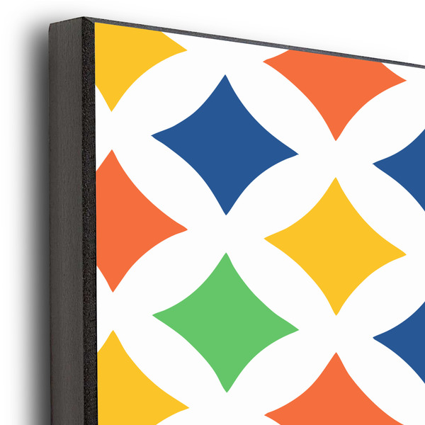 Boy's Astronaut 20x30 Wood Print - Closeup