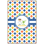 Boy's Astronaut Wood Print - 20x30 (Personalized)