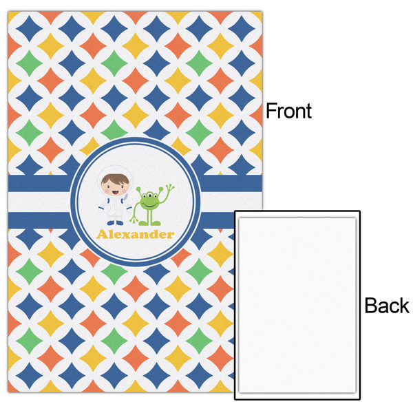 Boy's Astronaut 24x36 - Matte Poster - Front & Back