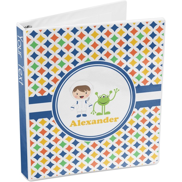 Boy's Astronaut 3-Ring Binder 3/4 - Main