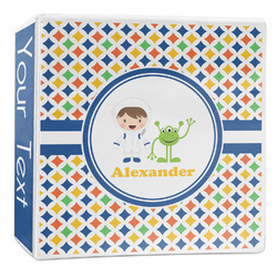 Boy's Astronaut 3-Ring Binder - 2 inch (Personalized)