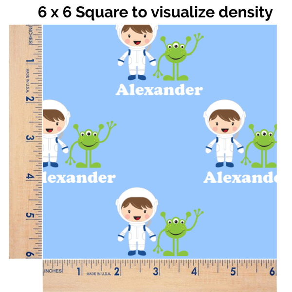 Boy's Astronaut 6x6 Swatch of Fabric