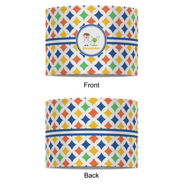 Boy's Astronaut 8" Drum Lampshade - APPROVAL (Fabric)