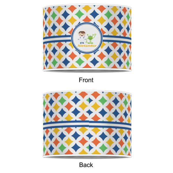 Boy's Astronaut 8" Drum Lampshade - APPROVAL (Poly Film)