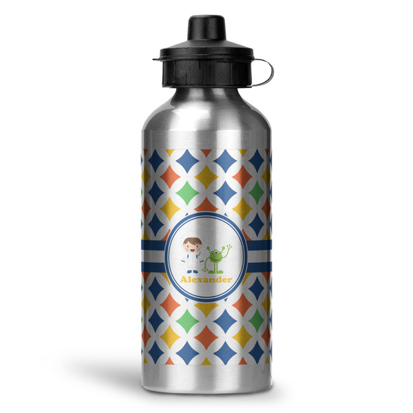 Custom Boy's Astronaut Water Bottle - Aluminum - 20 oz (Personalized)