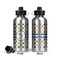Boy's Astronaut Aluminum Water Bottle - Front and Back