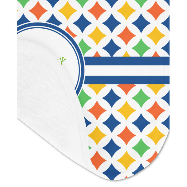 Boy's Astronaut Baby Bib - AFT detail