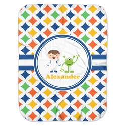 Boy's Astronaut Baby Swaddling Blanket (Personalized)
