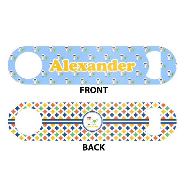 Boy's Astronaut Bar Bottle Opener - White - Approval