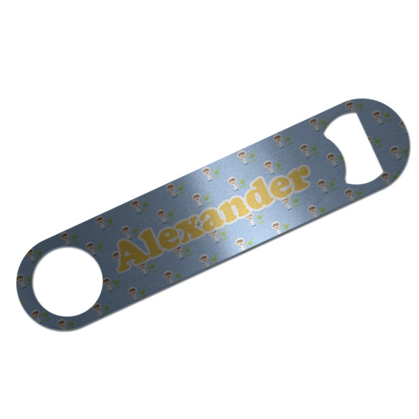Boy's Astronaut Bar Opener - Silver - Front