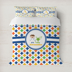 Boy's Astronaut Duvet Cover (Personalized)