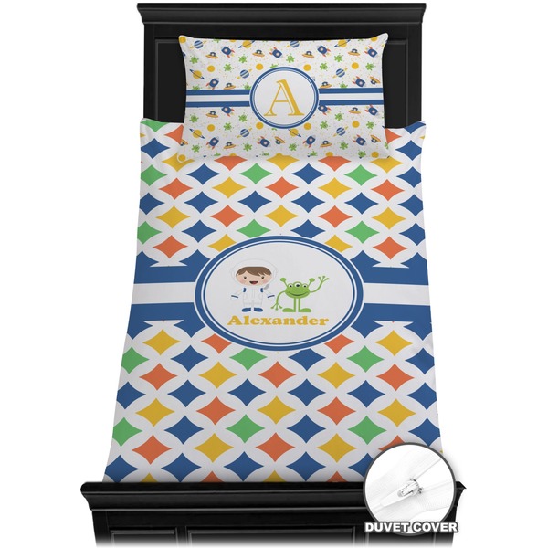 Boy's Astronaut Bedding Set (Twin) - Duvet