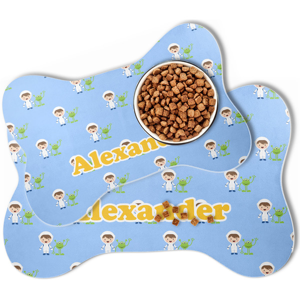 Boy's Astronaut Bone Shaped Dog Mats - MAIN