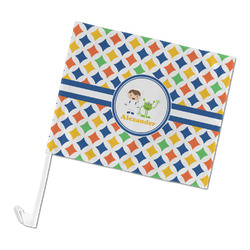 Boy's Astronaut Car Flag (Personalized)