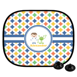 Boy's Astronaut Car Side Window Sun Shade (Personalized)