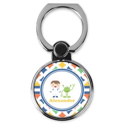 Boy's Astronaut Cell Phone Ring Stand & Holder (Personalized)