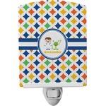 Boy's Astronaut Ceramic Night Light (Personalized)