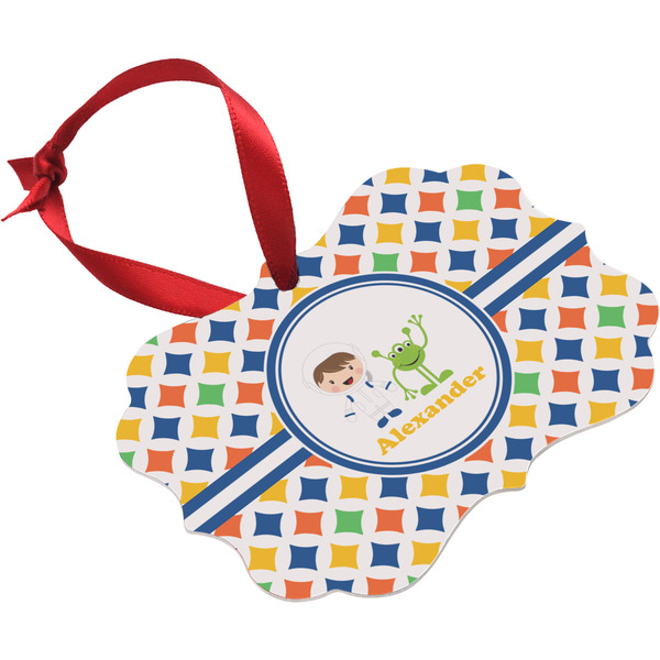 Boy's Astronaut Christmas Ornament