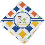 Boy's Astronaut Cloth Napkin w/ Name or Text