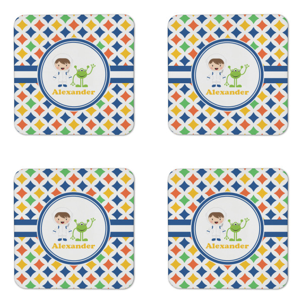 Boy's Astronaut Coaster Set - APPROVAL