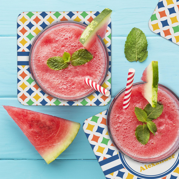 Boy's Astronaut Coaster Set - LIFESTYLE